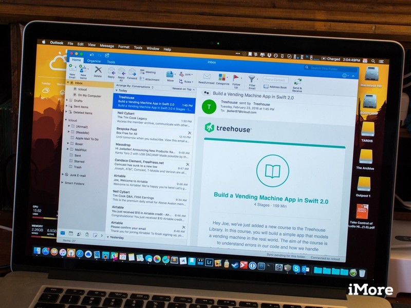 Ms outlook for mac download